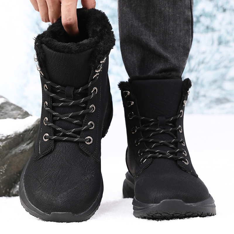 Men'S Fashion Running Shoes - Botas de neve de inverno masculinas