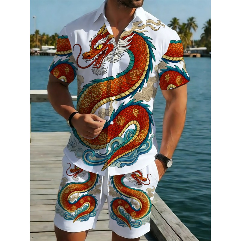 Mens Fashion Wear - Conjunto de Verão Masculino de 2