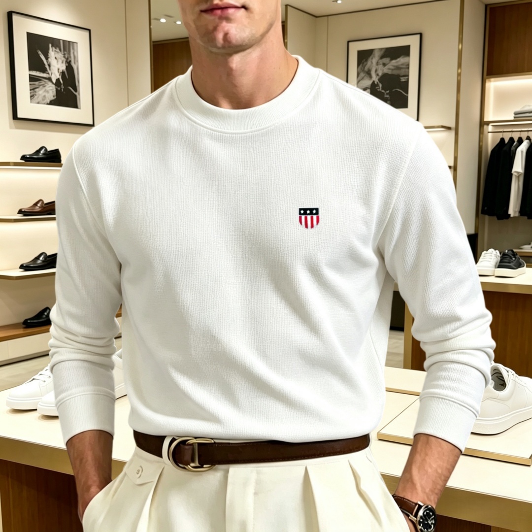 Men'S Fashion Brands - Camiseta masculina de algodão macio de