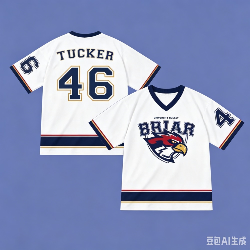 Men'S Fashion University - Camiseta Off Campus Briar University Jersey