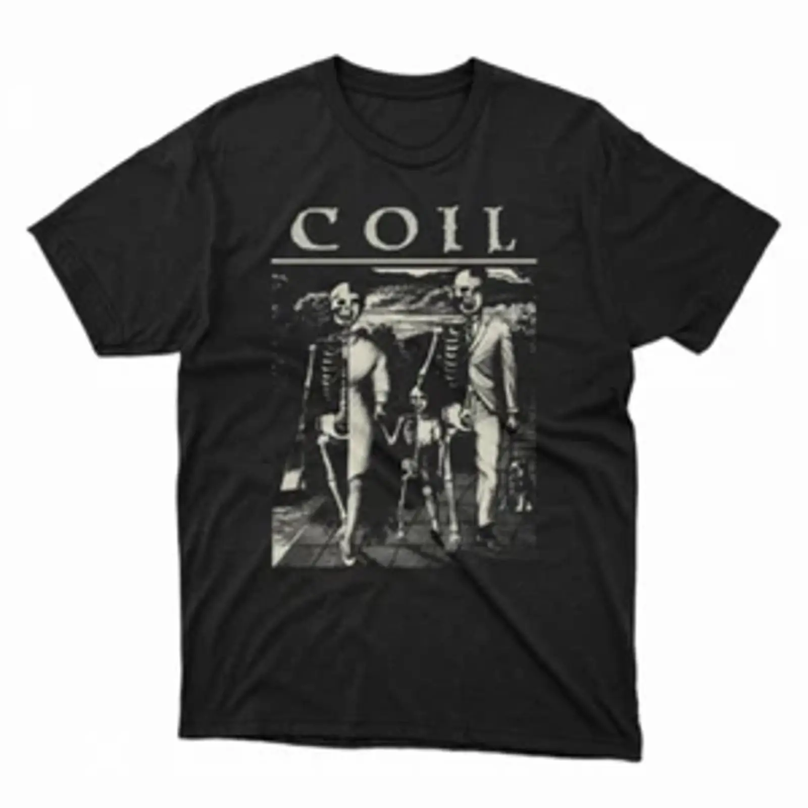 Men'S Fashion History - Camiseta COIL Unnatural History Throbbing Gristle