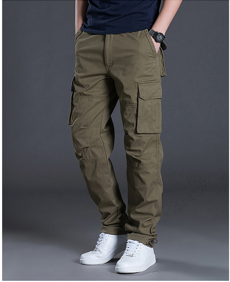 Cargo Jogger Pants - Novas calças de carga dos homens