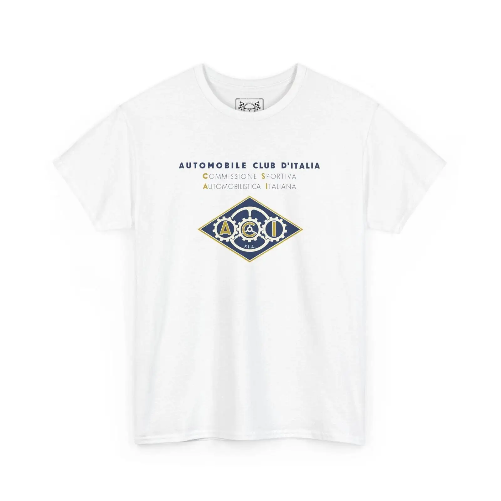 Men'S Fashion History - Camiseta Vintage Italian Auto Club: História
