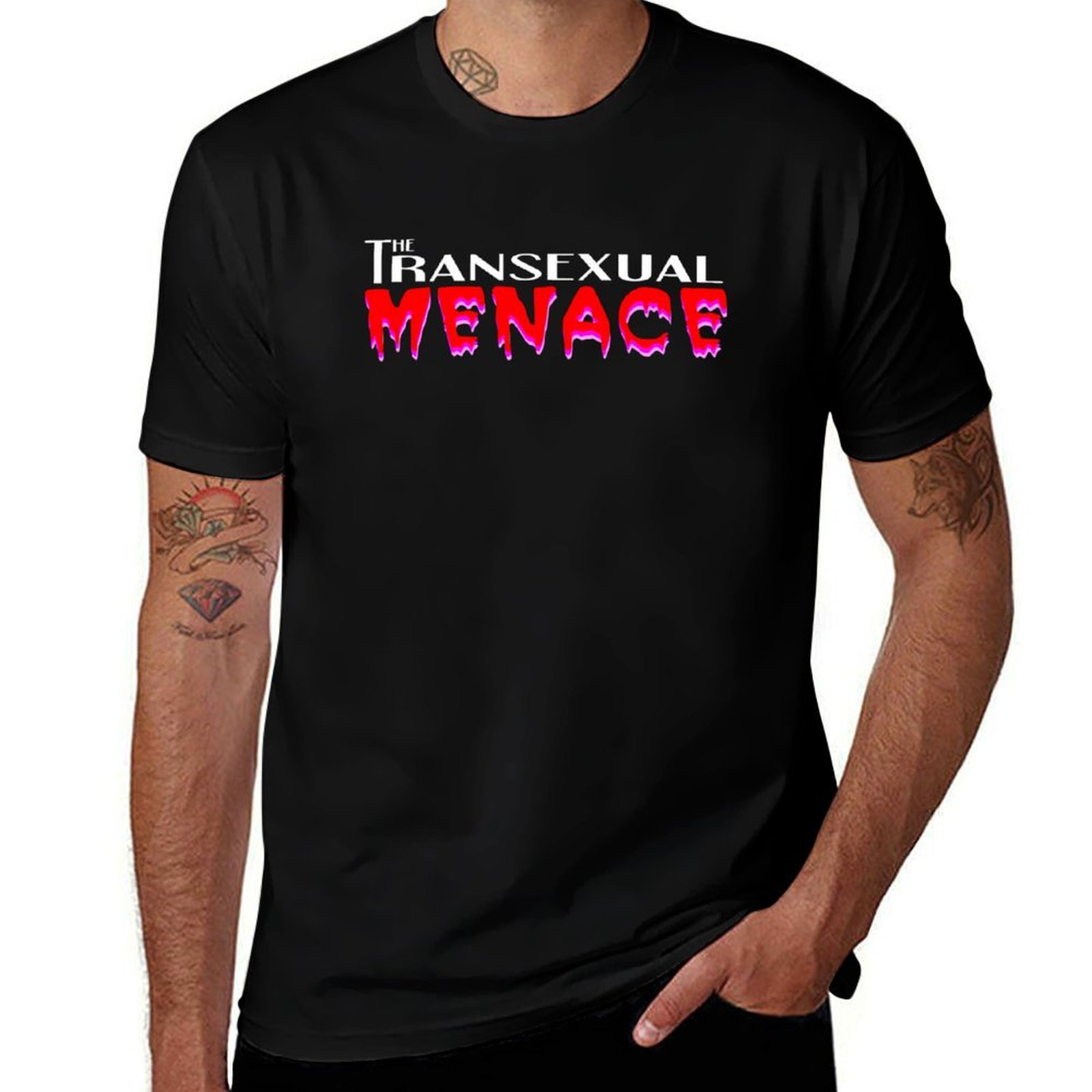 Men'S Fashion History - Camiseta The Transexual Menace (Mimeographic History)