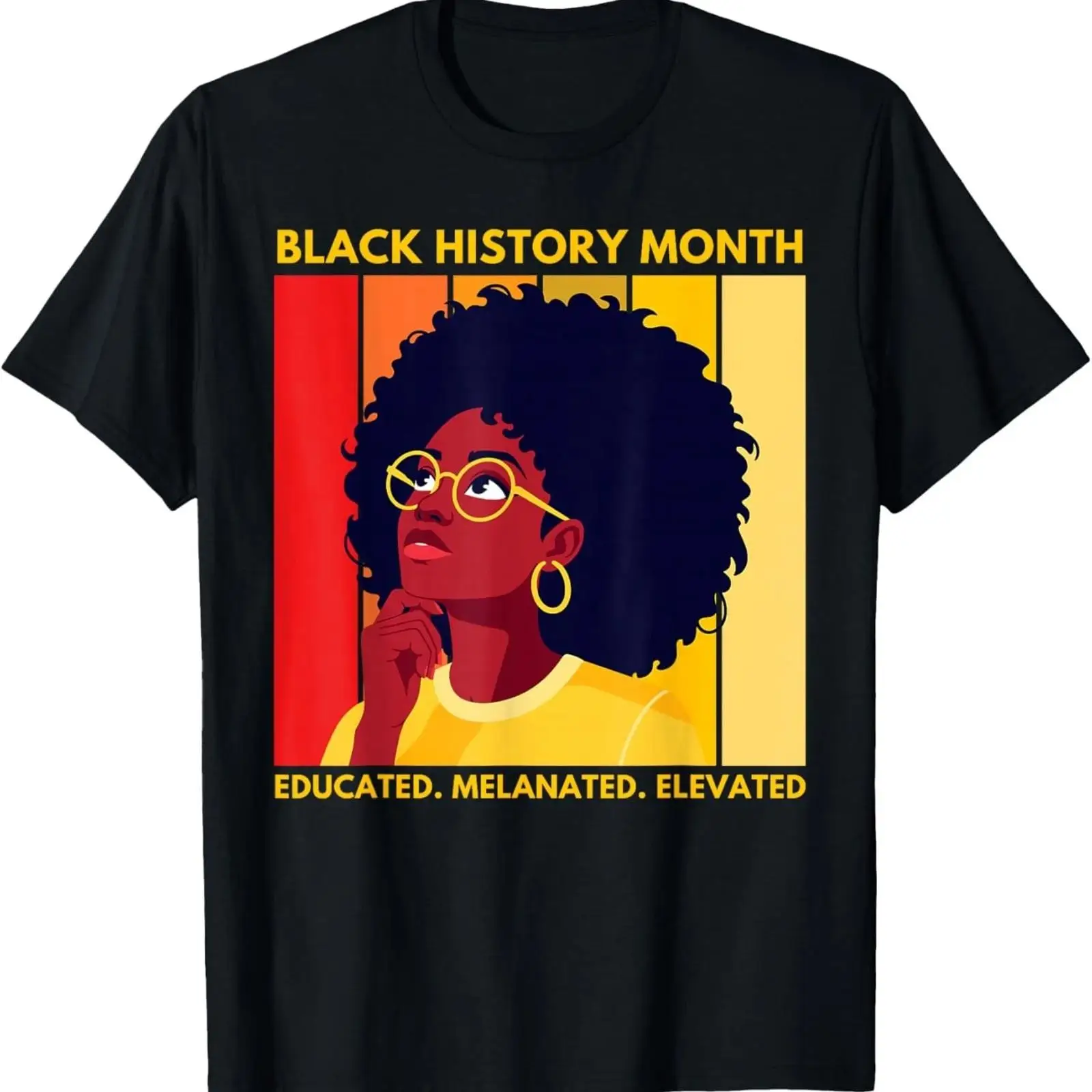 Men'S Fashion History - Camiseta Unissex Vintage de Outubro de