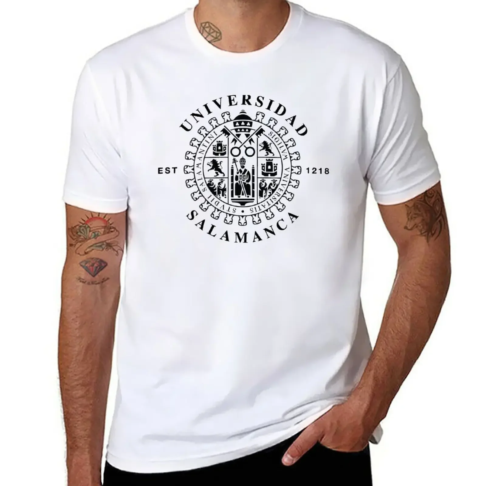 Men'S Fashion University - Camiseta da Universidade de Salamanca, Moda