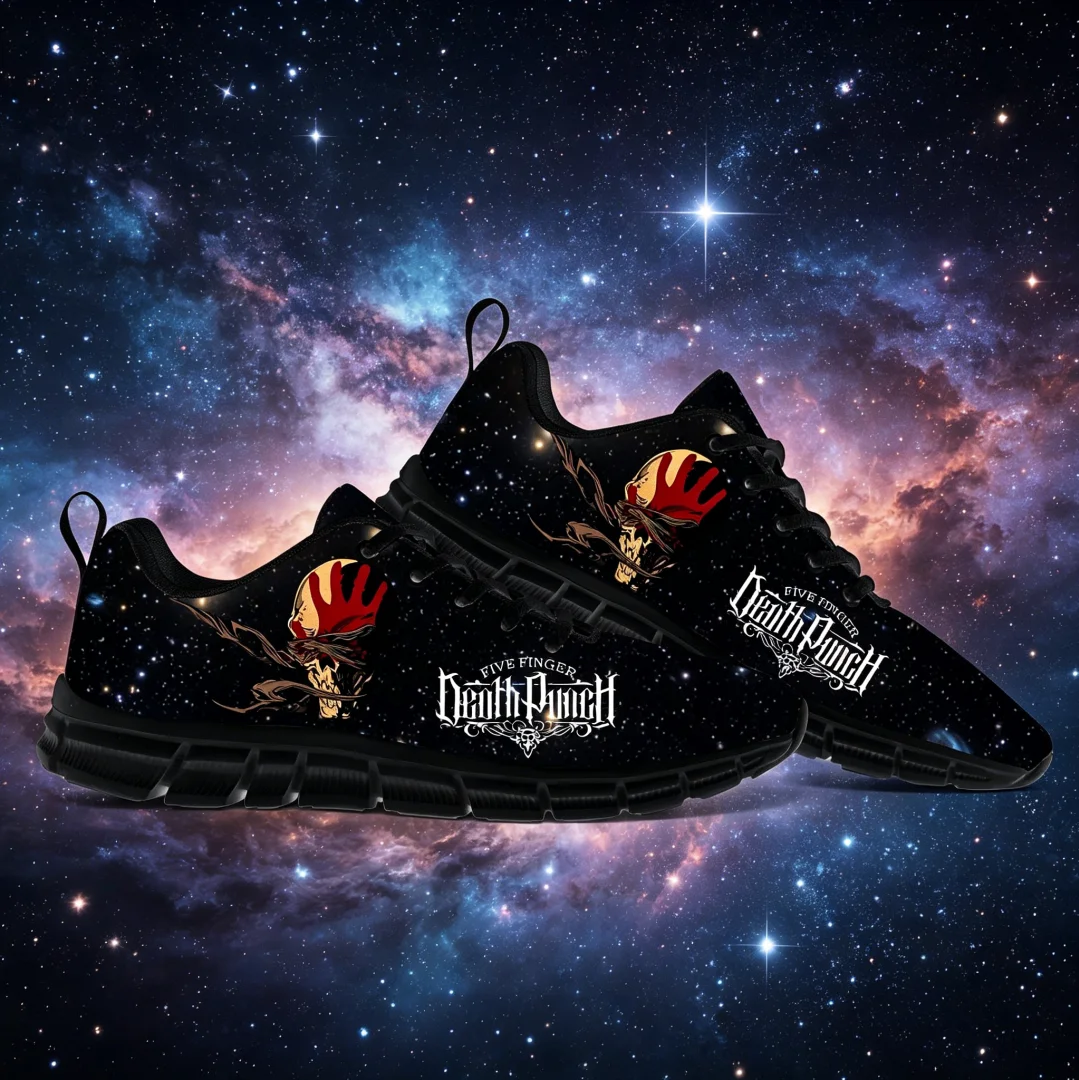 Men'S Fashion Running Shoes - Tênis Casuais Five Finger Death Punch
