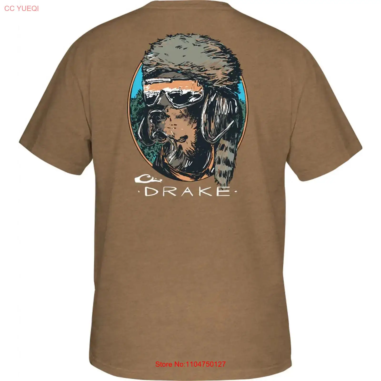 Men Fashion Kids - Camiseta Infantil Drake Waterfowl com Design