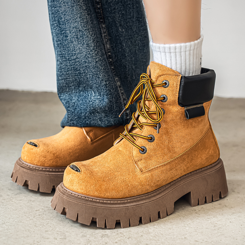 Fashion Men'S Boots - Botas Clássicas de Cano Alto em
