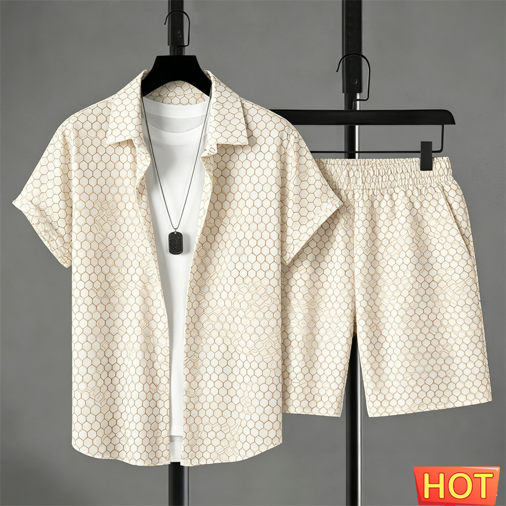 Queer Men'S Fashion - Conjunto de Camisa Masculina para o