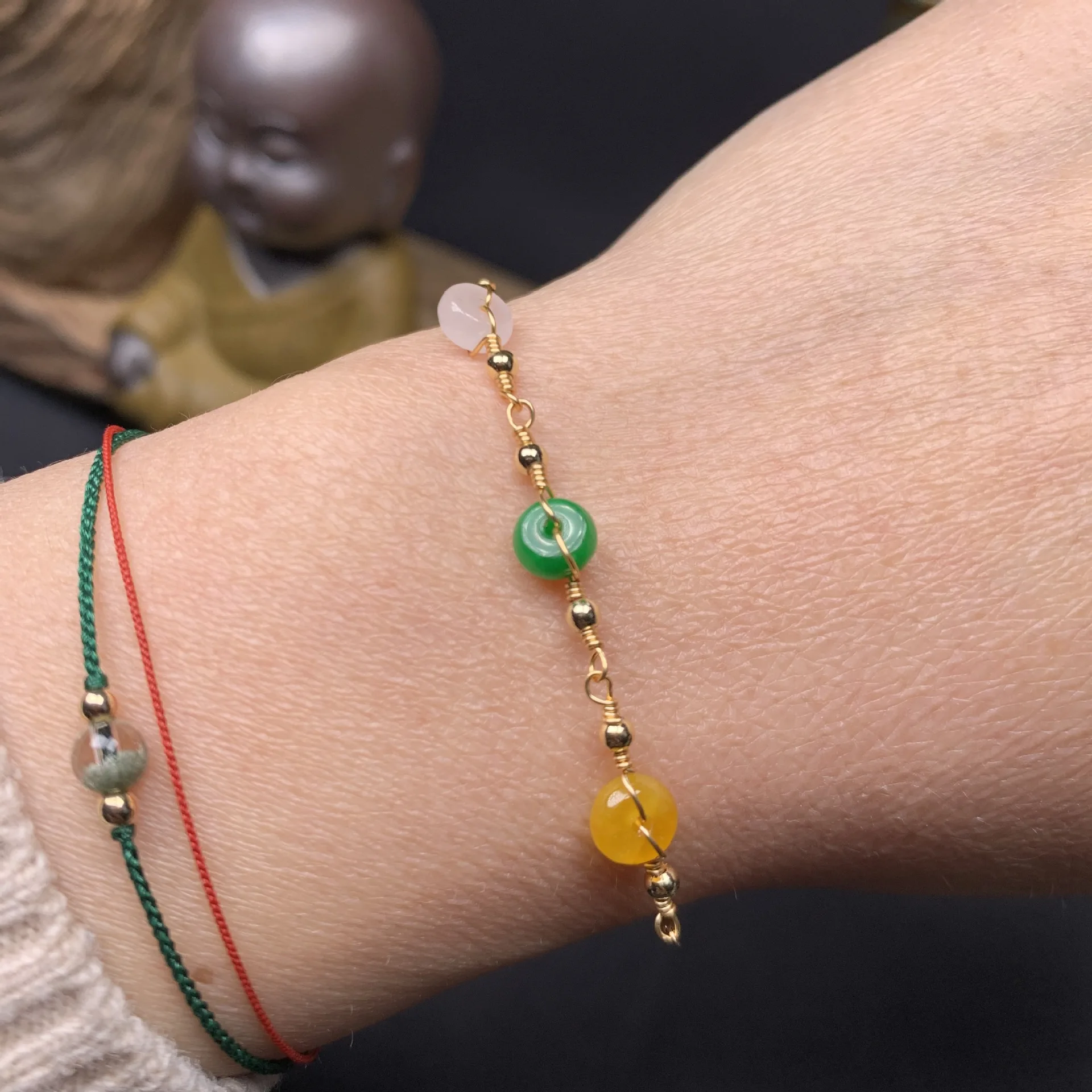 Men'S Fashion Jewelry Bracelets - Pulseiras de jade para mulheres charme