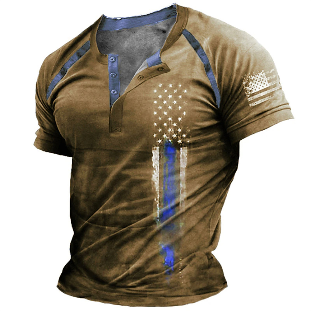 Queer Men'S Fashion - Camisa Masculina Engraçada com Estampa 3D