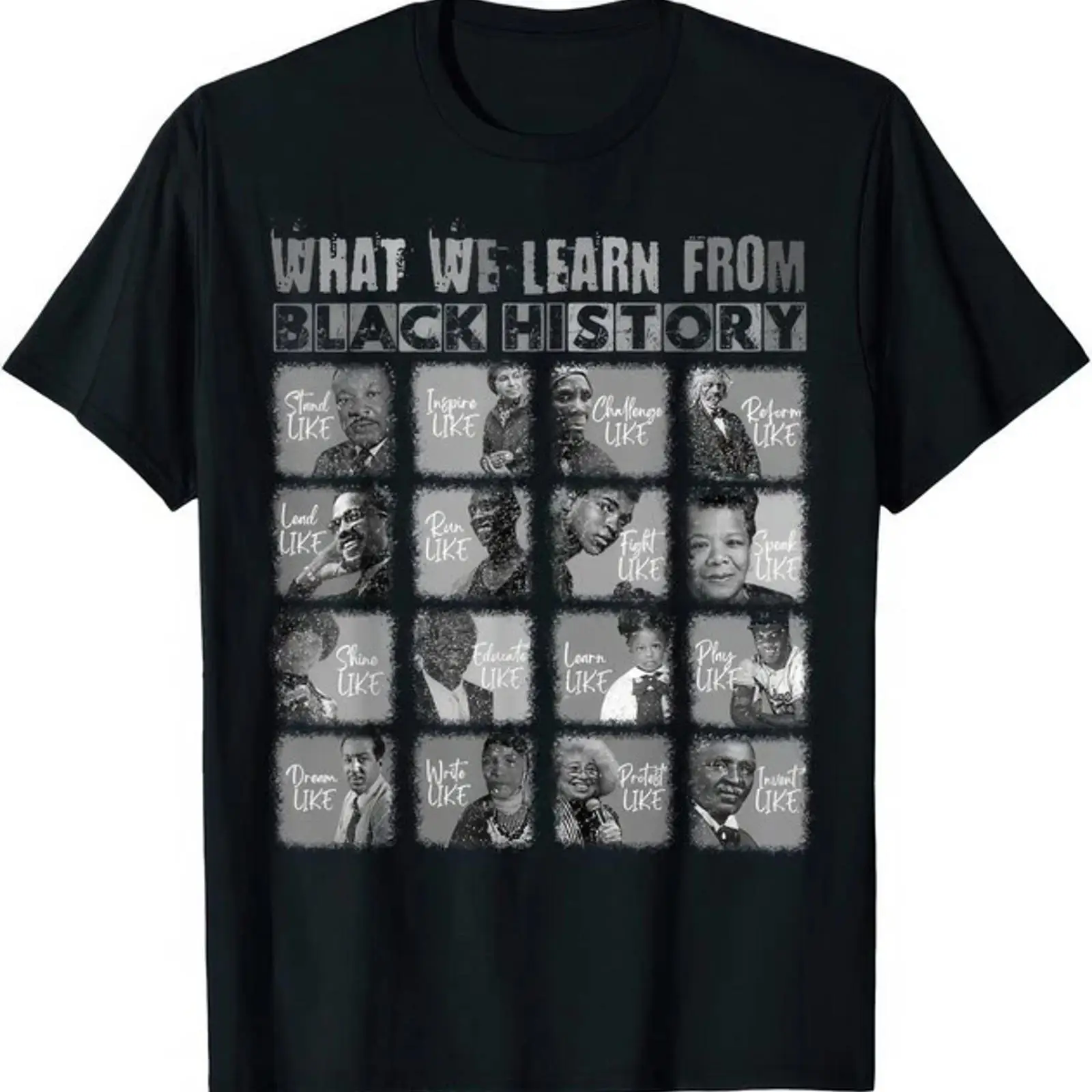 Men'S Fashion History - Camiseta Vintage Lavada Estilosa e Versátil