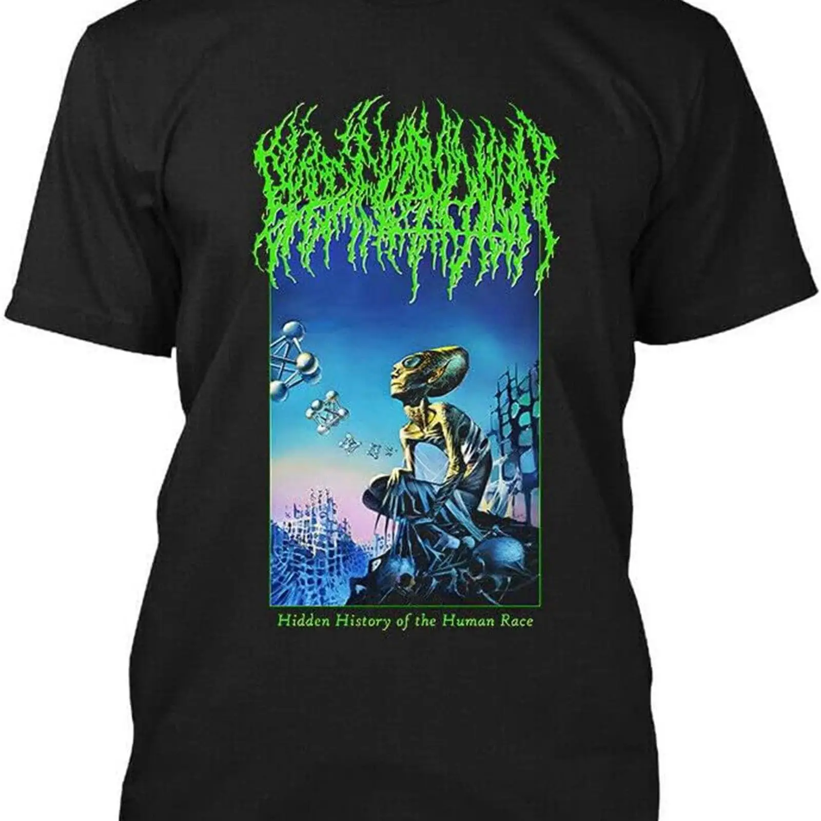 Men'S Fashion History - Camiseta com logotipo da banda NWT