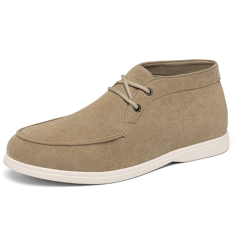 Fashion Men'S Boots - Botas Chukka clássicas de couro de