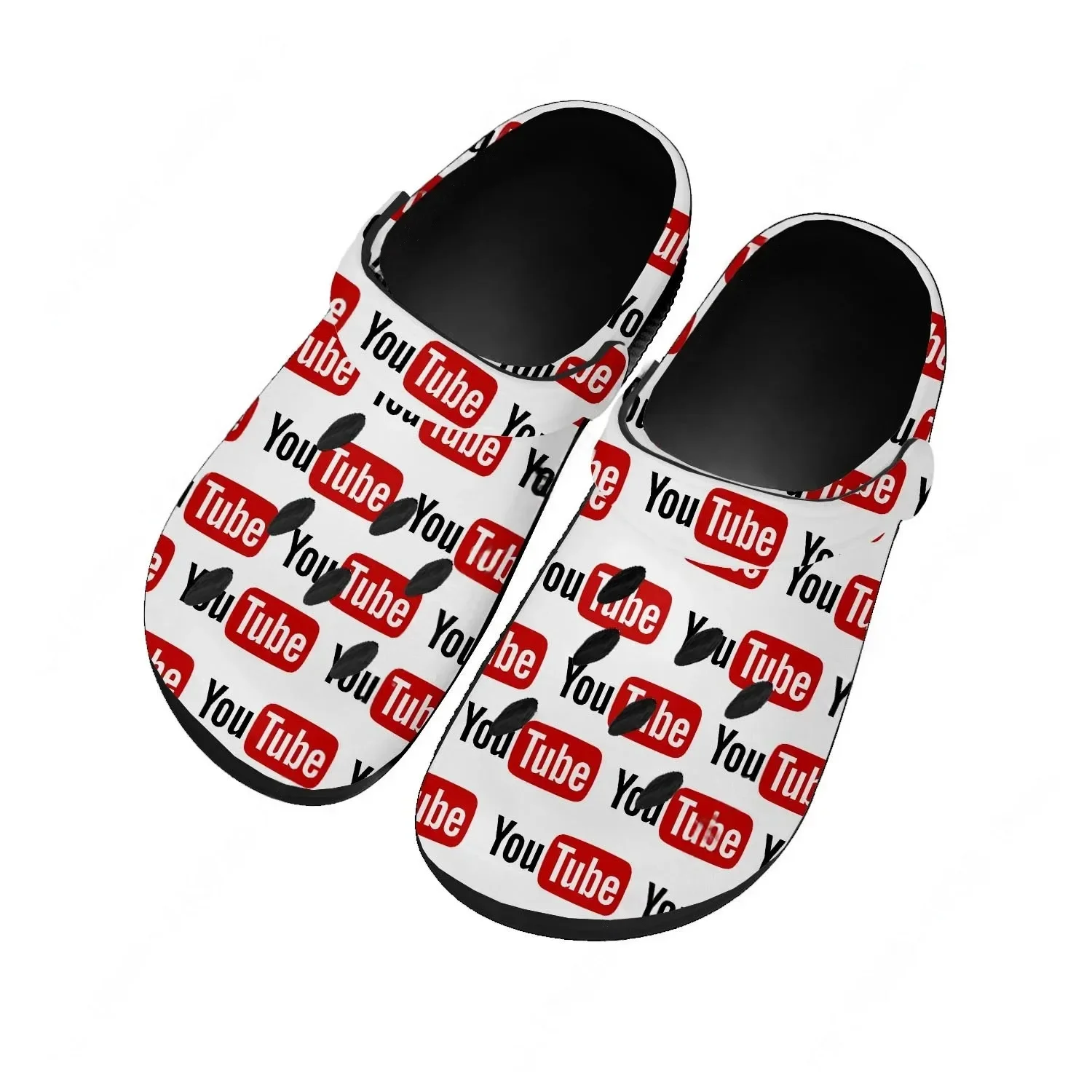 Men Fashion Youtubers - Sandálias YouTube Femininas para Adolescentes, Calçado