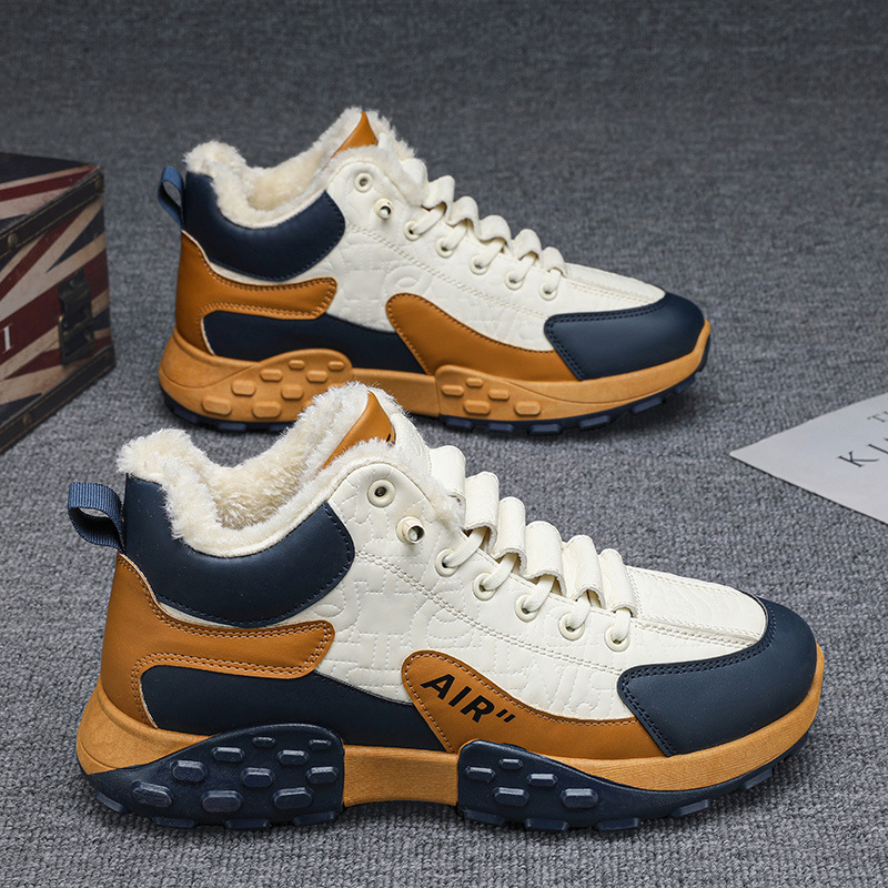 Men'S Fashion Running Shoes - Tênis Masculino Plataforma Quente de Algodão,