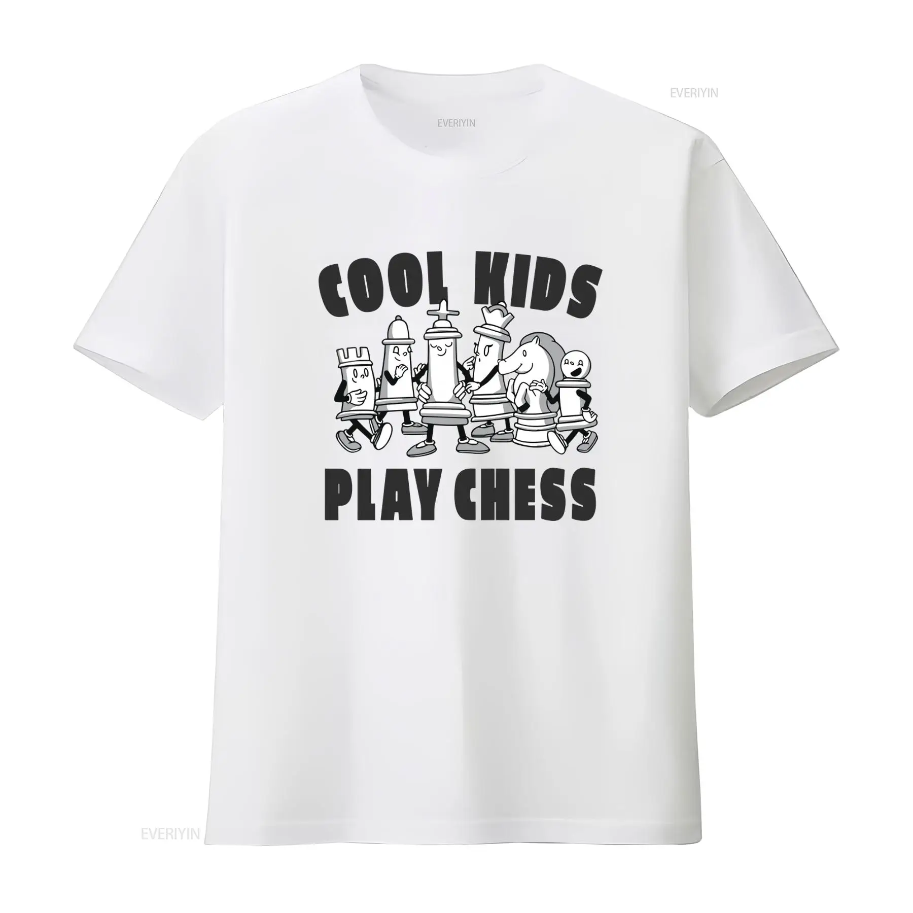 Men Fashion Kids - Camiseta de Algodão 100% com Design