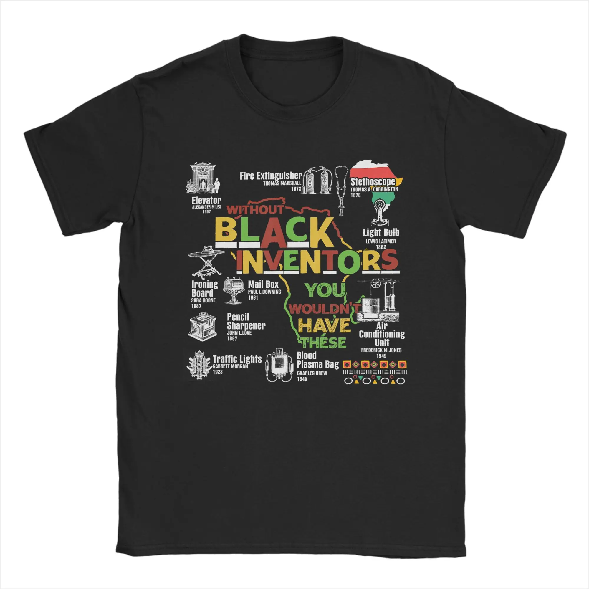 Men'S Fashion History - Camiseta masculina de algodão 100% com