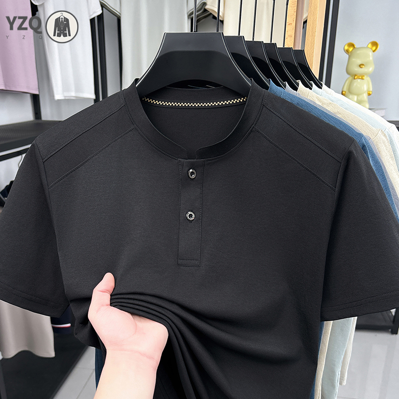 Camiseta Masculina Henley 2026 - Mens Fashion Wear avaliação e preço