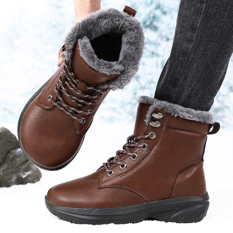 Botas de neve de inverno mascu - Men'S Fashion Running Shoes avaliação e preço