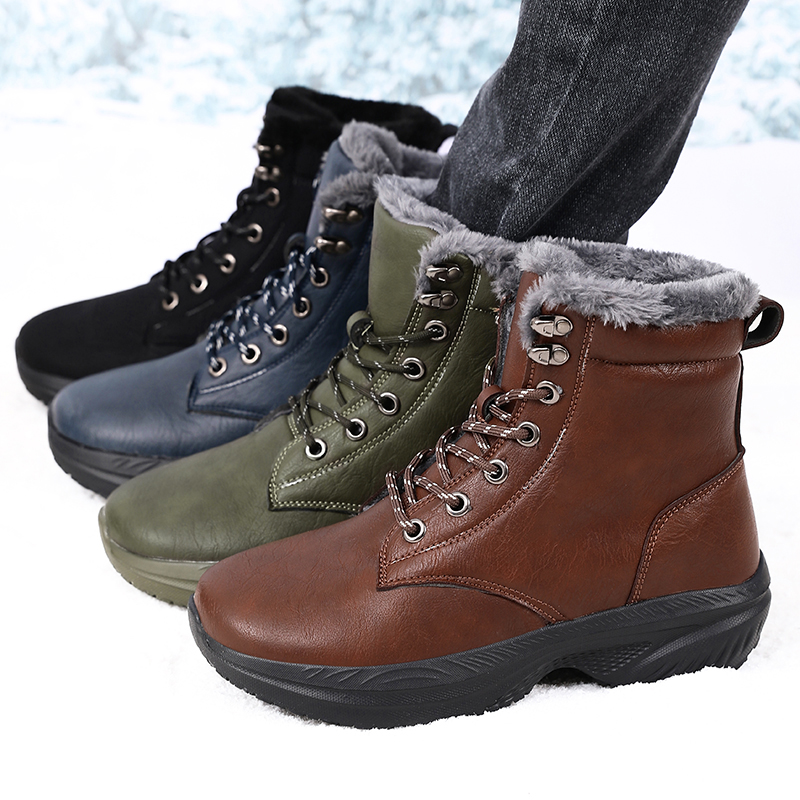 Botas de neve de inverno mascu - Men'S Fashion Running Shoes avaliação e preço