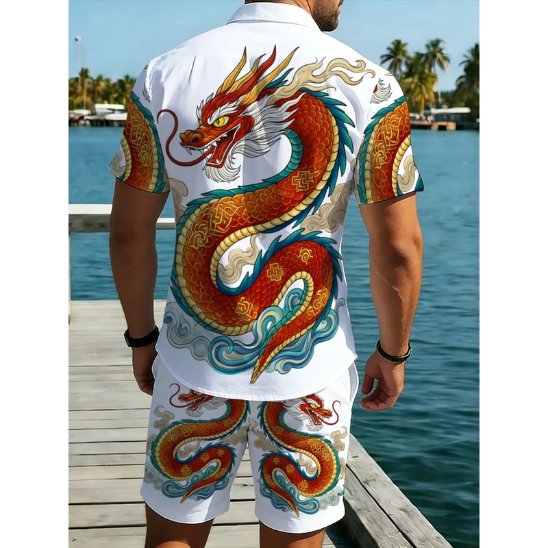 Conjunto de Verão Masculino de - Mens Fashion Wear avaliação e preço