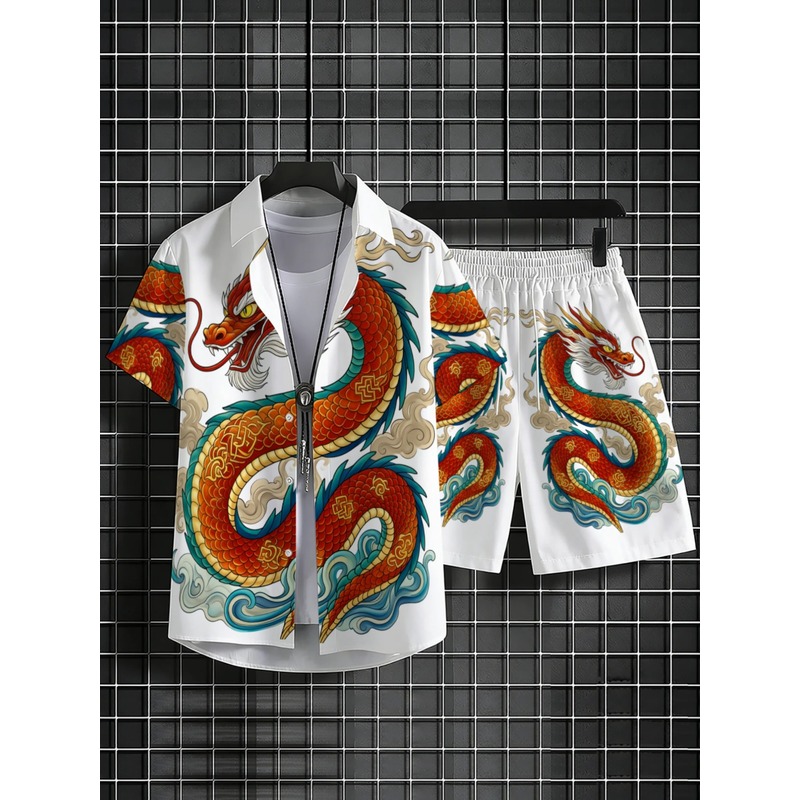 Conjunto de Verão Masculino de - Mens Fashion Wear avaliação e preço