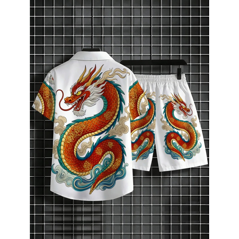 Conjunto de Verão Masculino de - Mens Fashion Wear avaliação e preço