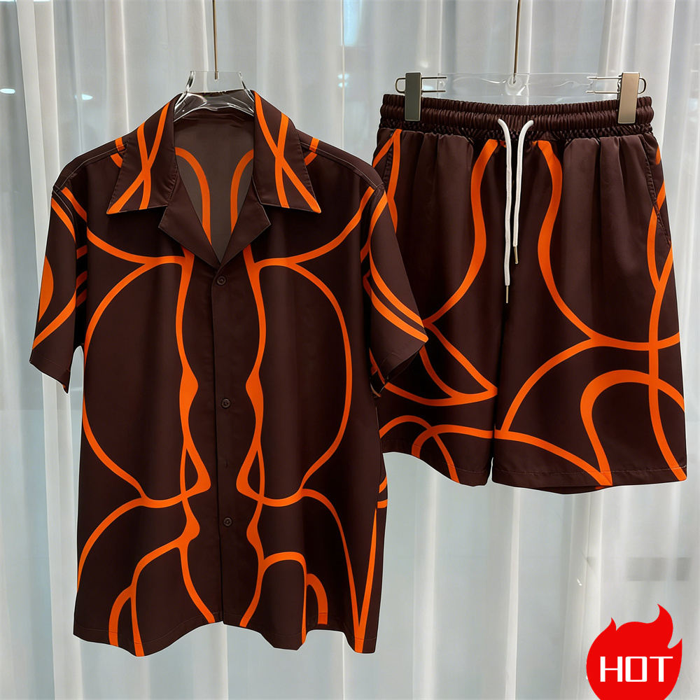 Conjunto masculino de duas peç - Queer Men'S Fashion avaliação e preço