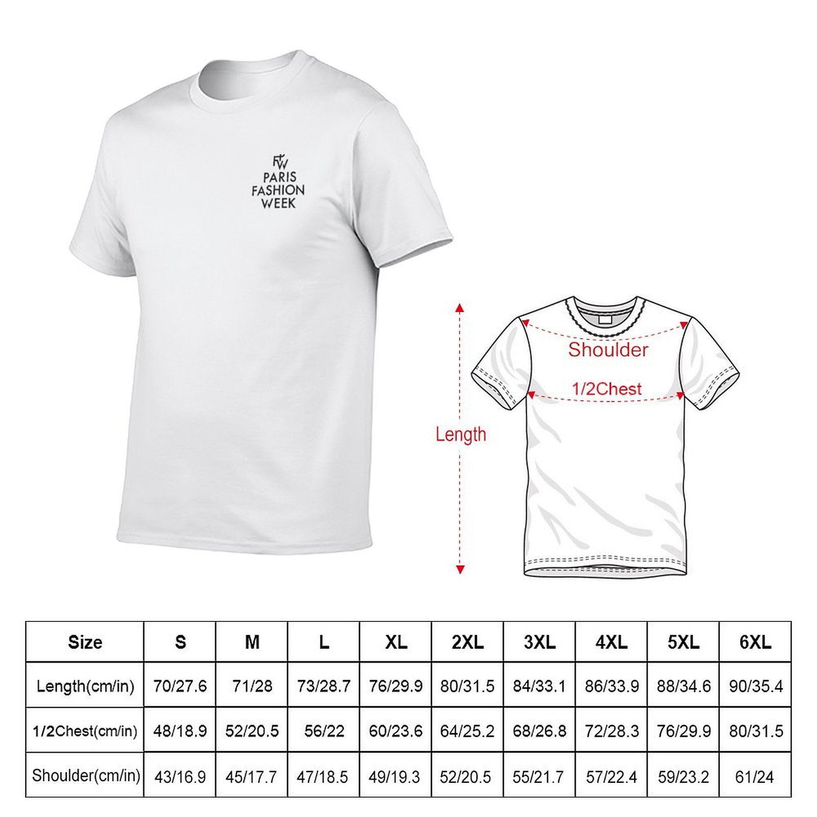 Camiseta da Semana da Moda de  - Men'S Paris Fashion Week avaliação e preço