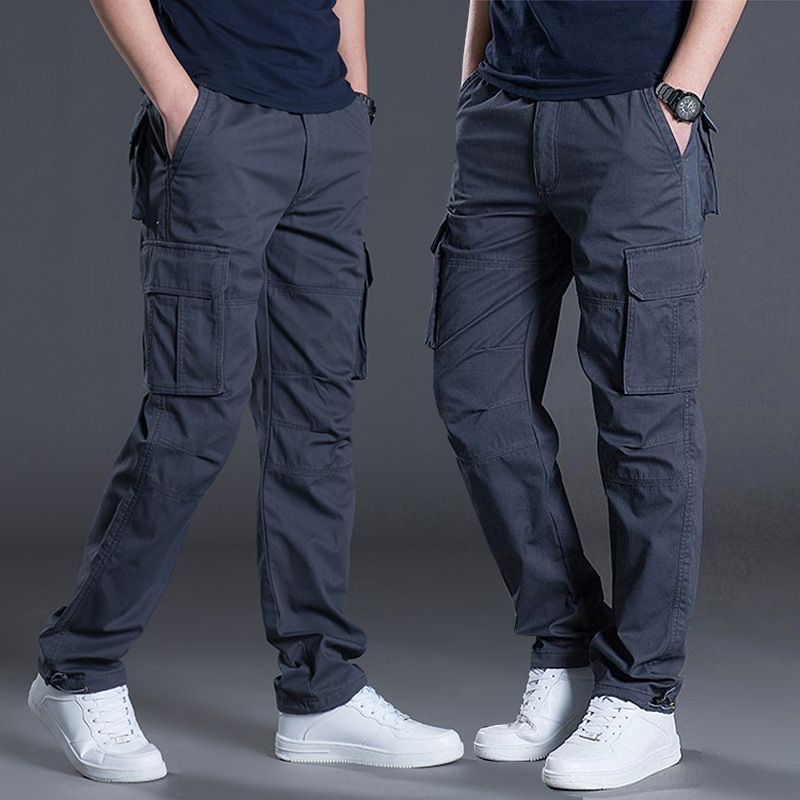 Novas calças de carga dos home - Cargo Jogger Pants avaliação e preço