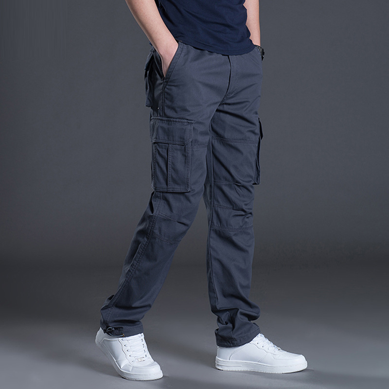 Novas calças de carga dos home - Cargo Jogger Pants avaliação e preço
