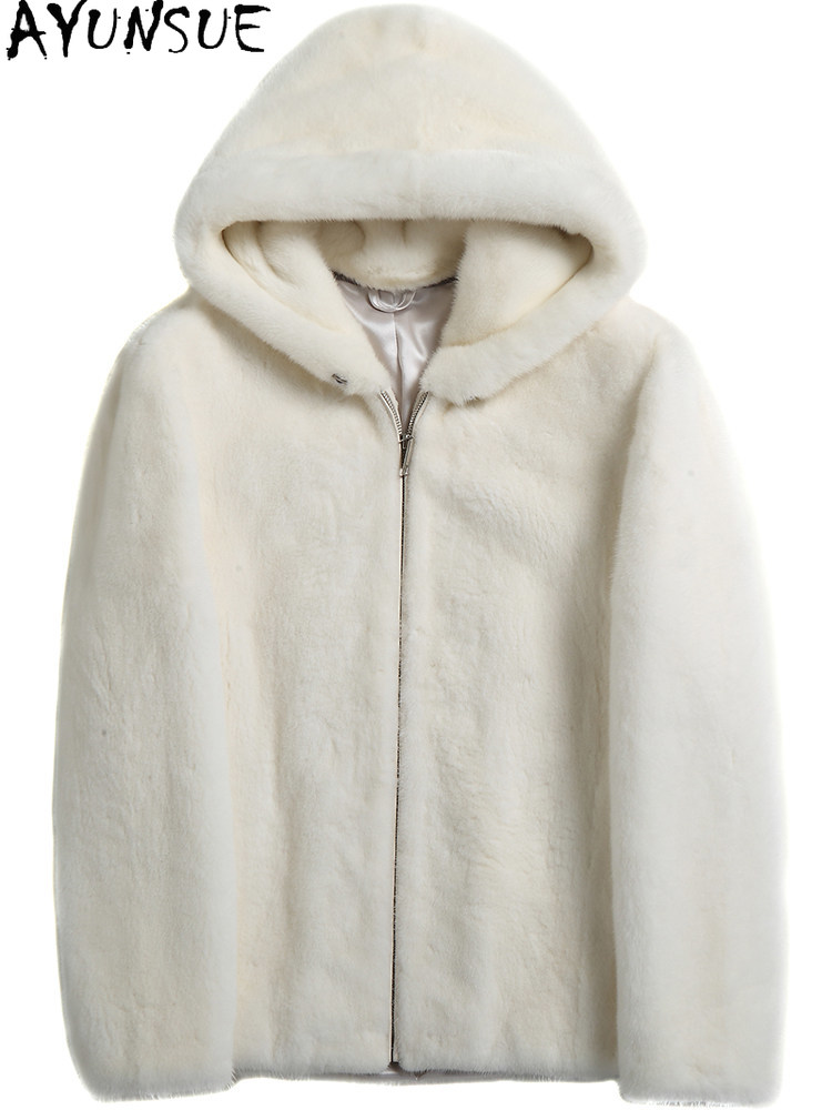 Casaco de Visom Natural AYUSNU - Men'S Fashion Zipper Jacket avaliação e preço