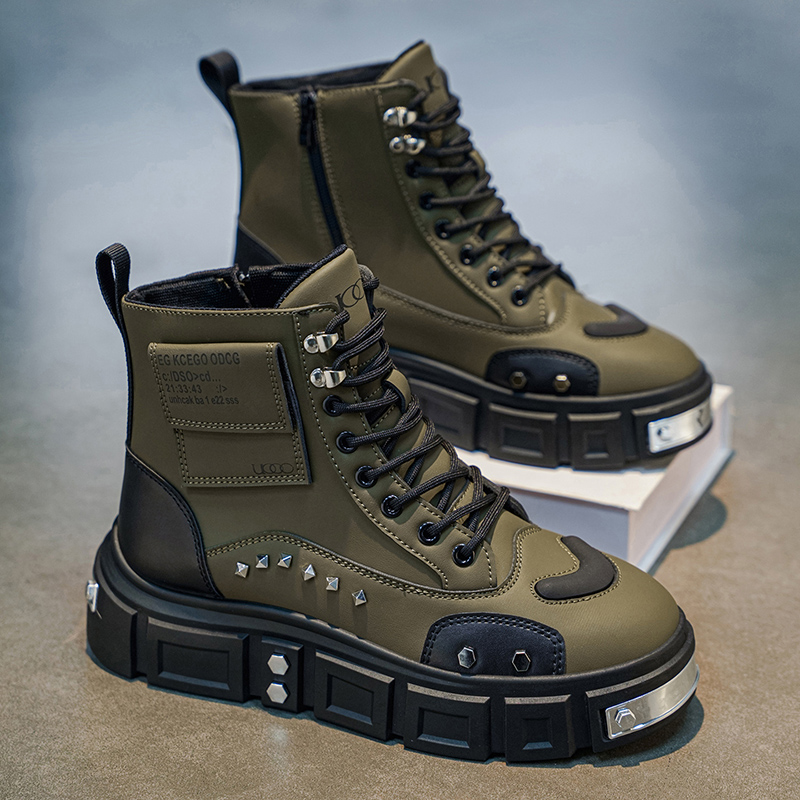 Botas Masculinas Confortáveis  - Fashion Men'S Boots avaliação e preço