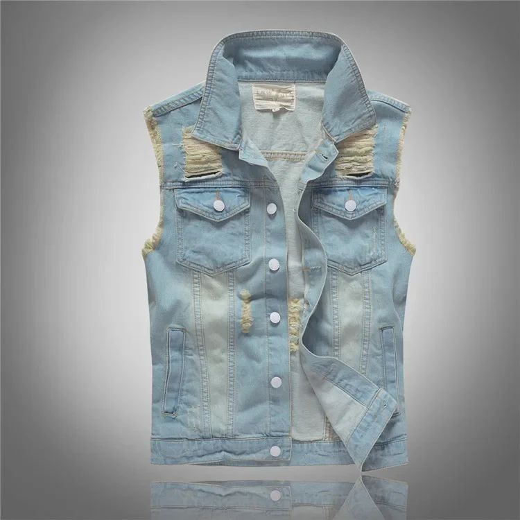 Libeliy primavera outono nova  - Men'S Fashion Vest With Jeans avaliação e preço