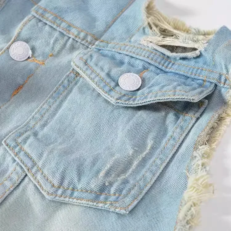 Libeliy primavera outono nova  - Men'S Fashion Vest With Jeans avaliação e preço