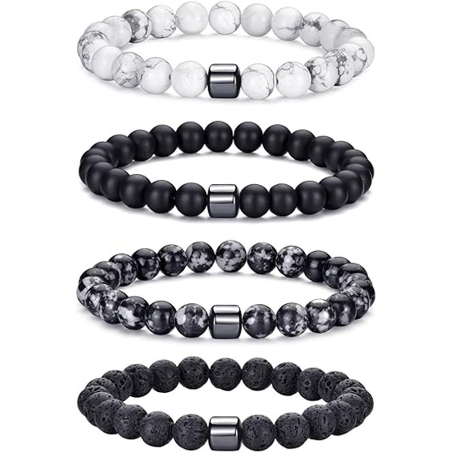 Pulseira de Contas Transfronte - Amazon Men'S Fashion avaliação e preço