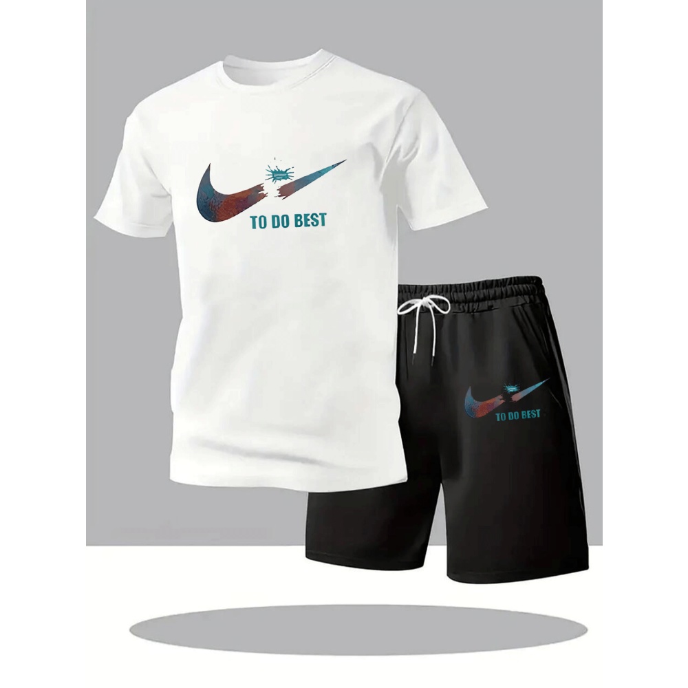 Novo Conjunto de Roupas Esport - Mens Fashion Wear avaliação e preço