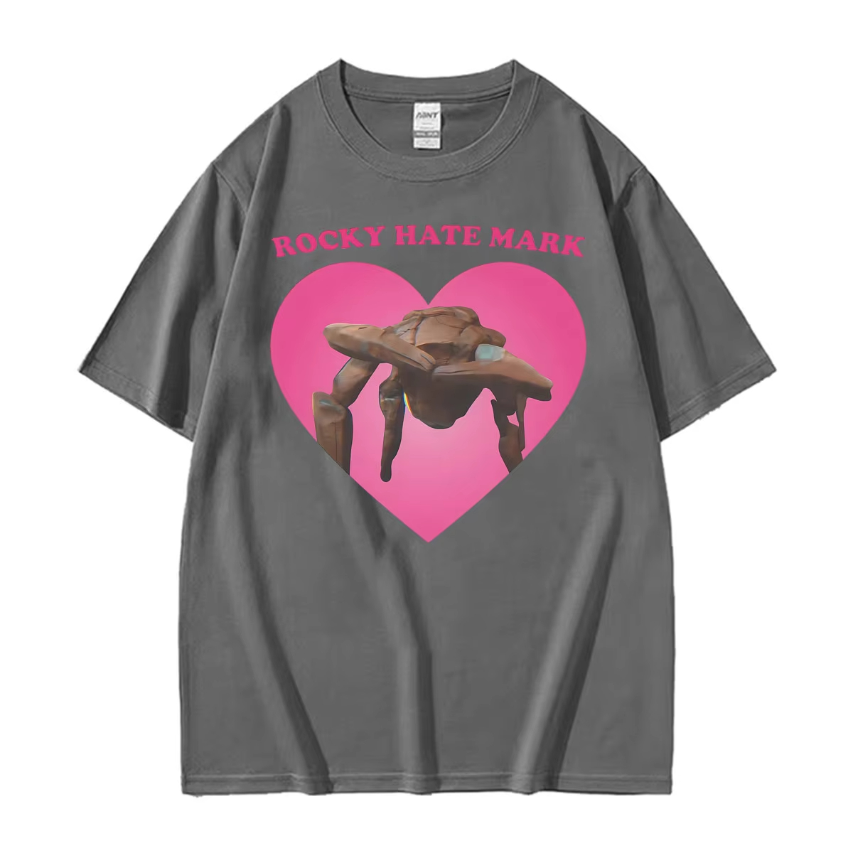 Camiseta Rocky Hate Mark James - Men'S Fashion Pink Shirt avaliação e preço