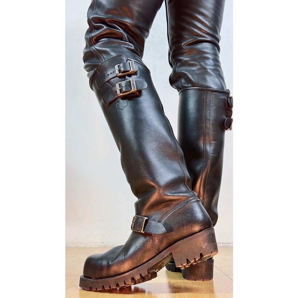 Moda masculina de couro genuín - Fashion Men'S Boots avaliação e preço