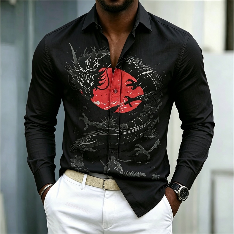 Camisa Masculina Nova 2026 Bra - Mens Fashion Wear avaliação e preço