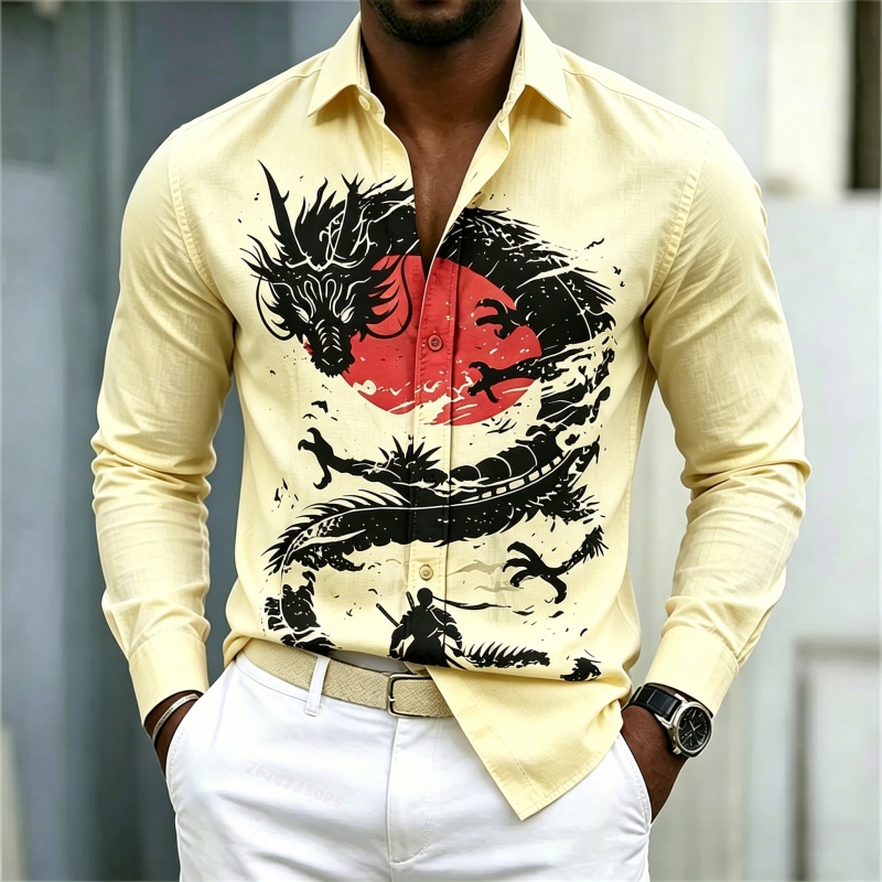 Camisa Masculina Nova 2026 Bra - Mens Fashion Wear avaliação e preço