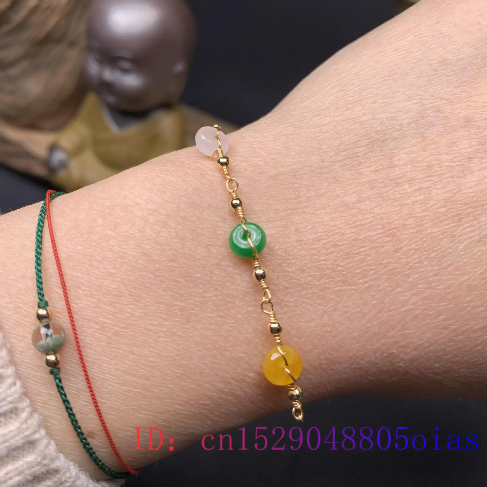 Pulseiras de jade para mulhere - Men'S Fashion Jewelry Bracelets avaliação e preço