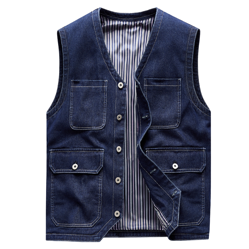 Colete Jeans Masculino, Jaquet - Men'S Fashion Vest With Jeans avaliação e preço