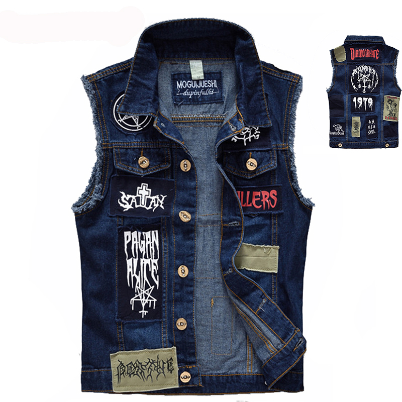Clássico dos homens do vintage - Men'S Fashion Vest With Jeans avaliação e preço
