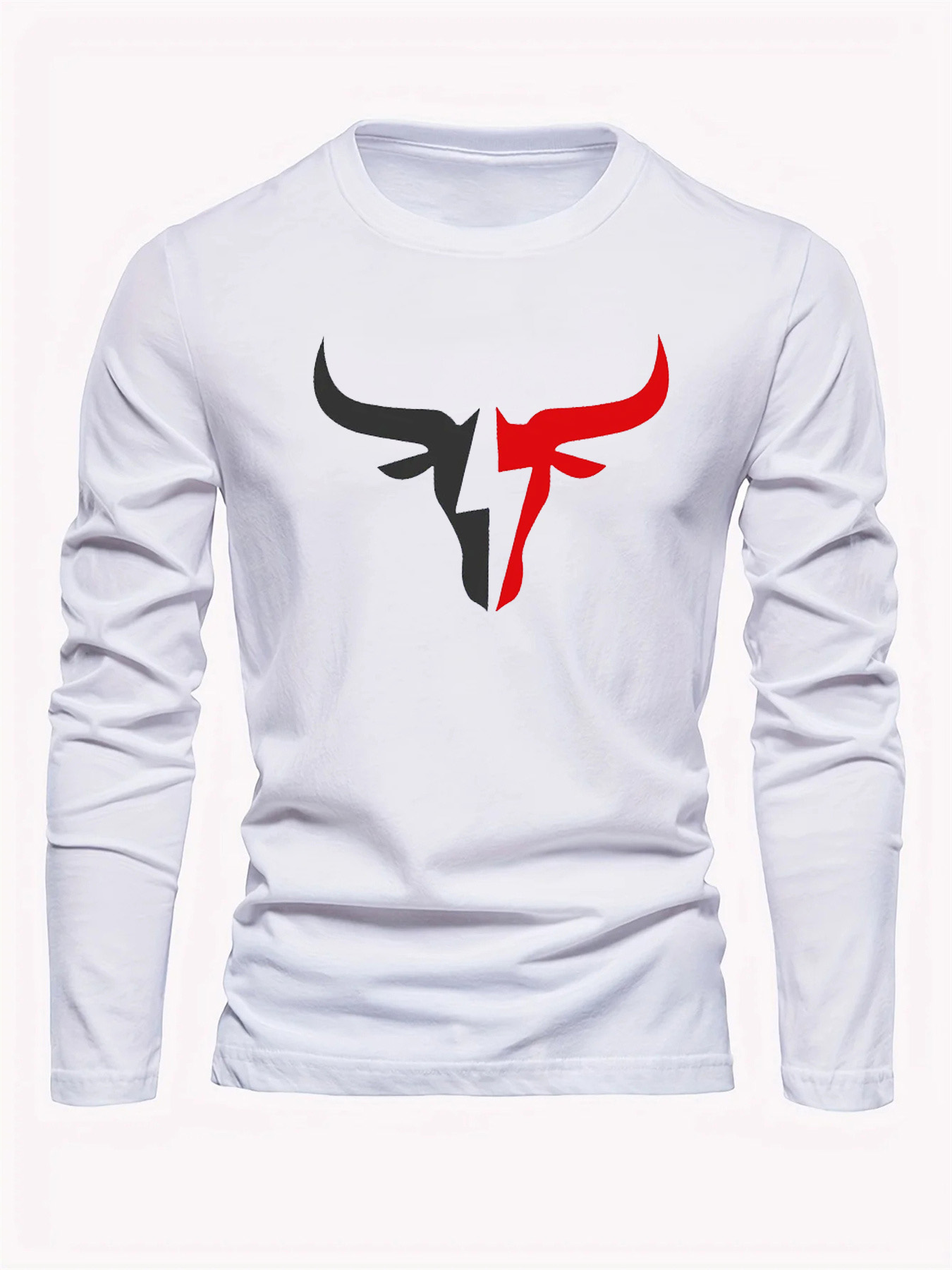 Camiseta Masculina de Manga Lo - Queer Men'S Fashion avaliação e preço