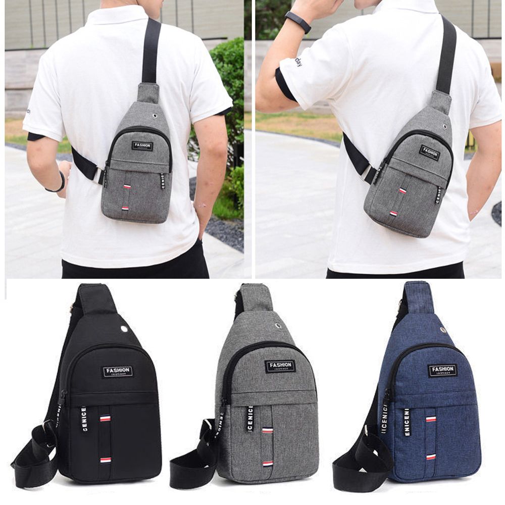 Bolsa de peito masculina nova  - Men Fashion Korean Style avaliação e preço