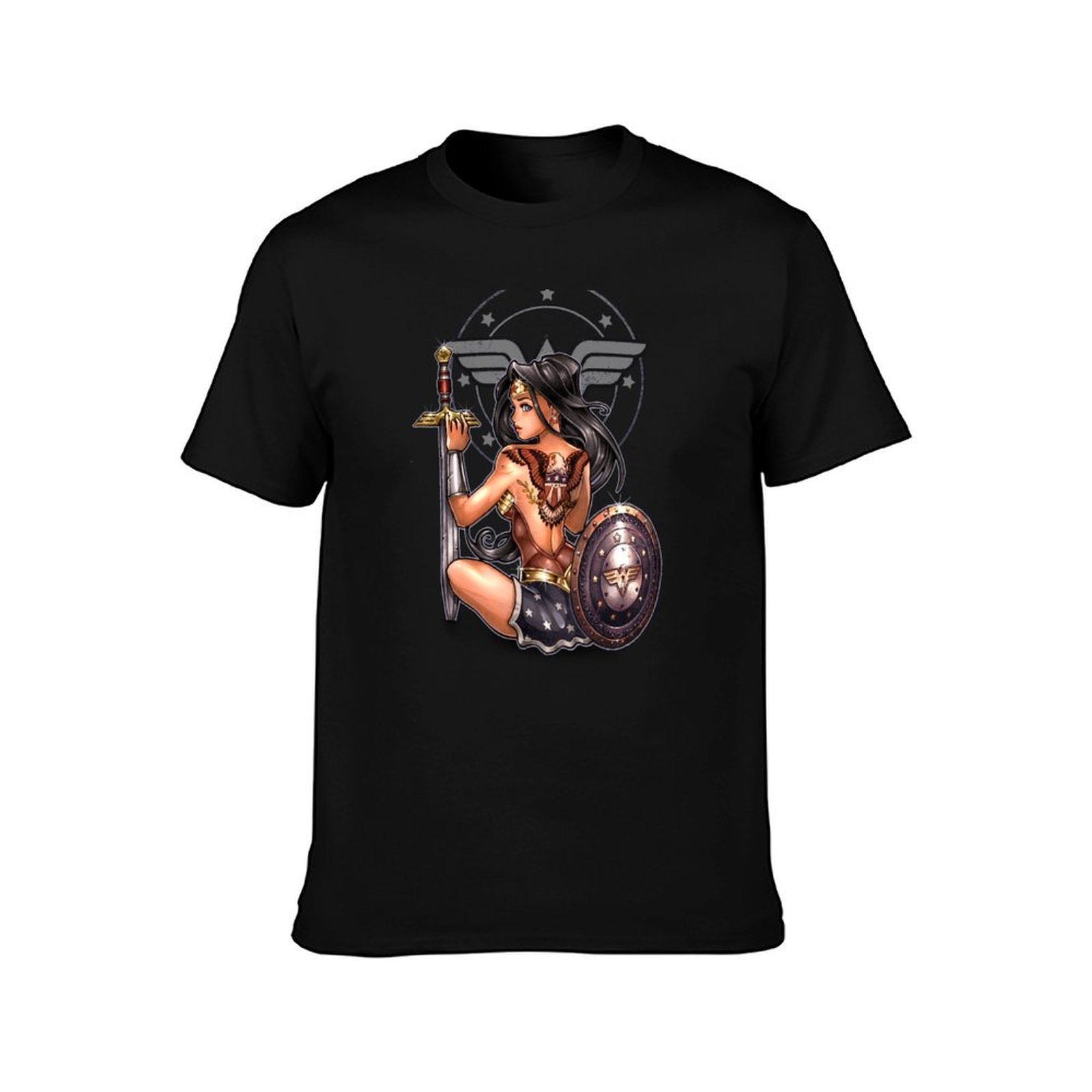 Camiseta versão pinup da AMAZO - Amazon Men'S Fashion avaliação e preço