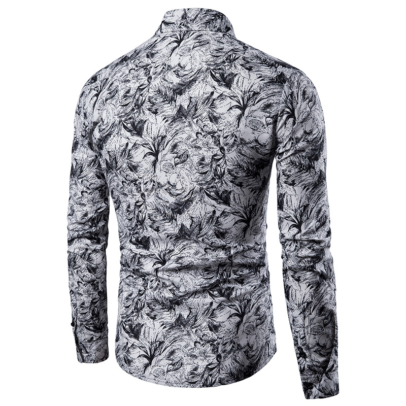 Camisa Masculina Estampada de  - Mens Fashion Wear avaliação e preço